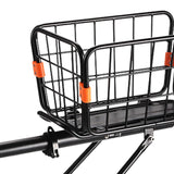 NNEOBA Large Capacity Bicycle Rear Carrier Basket