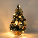 40CM LED Christmas Tree Nightlight LED Light Pine Needle Tree Mini Xmas Tree Christmas Decoration Desktop Ornament New Year Gift