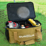 NNEOBA Outdoor Waterproof Picnic Bag Storage Organizer Khaki