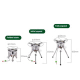 NNEOBA High Power Camping Burner 4360W Silver