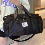 NNEOBA Waterproof Travel Storage Shoulder Bag Black