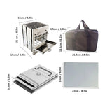 NNEOBA Wood Stove Stainless Steel