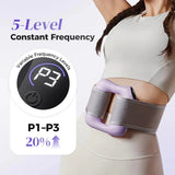 NNEOBA Multifunctional Fascia Massage Ring with Belt Purple