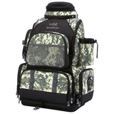 NNEOBATackle Backpack with Rain Cover Rod Holders Army Green