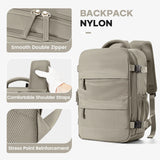 NNEOBA Waterproof Laptop Backpack Grey