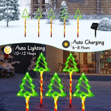 5PCS Solar Candy Cane Garden Lights