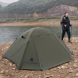 NNEOBA Double-Layer Camping Tent Olive Green