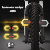 NNEOBA 1 Set Turn Signals for Bicycle Front Rear Light