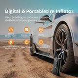NNEOBA Rechargeable Portable Tire Inflator – Digital Cordless Air Pump