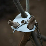 NNEOBA 1pc Camping Hanging Tripod W/ Bag Pot Rack