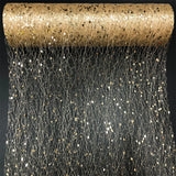 Champagne Gold Sequin Tulle Table Runner 30cm × 5Yards