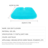 NNEOBA Honeycomb Gel Seat Cushion Breathable Double-Layer Egg Cushion Blue