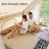 NNEOBA Self-Inflating Camping Mattress with Built-In Pillow Grey