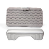 NNEOBA Universal Car Air Inflatable Travel Mattress Back Seat Bed with Pillow Grey