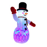 7.8FT Inflatable LED Snowman Decoration