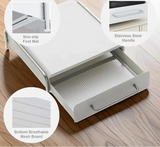 NNEOBA Compact Coffee Pod Drawer Space-Saving K-Cup Holder White