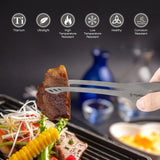 NNEOBA 9.2 Inch Lightweight BBQ Grill Tongs