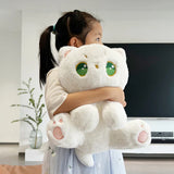 NNEOBA White Cat Plush Toys
