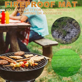 NNEOBA Under Grill Mat Fireproof Fire Pit