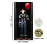Joker Pennywise Door Curtain Banner – 2D