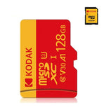 Kodak 128GB MicroSD Memory Card Class 10 U3 V30 High-Speed