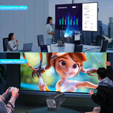 NNEOBA Android 13 Mini Projector Black