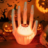 1-10PCS Halloween Party Table Decoration Prop Pumpkin Light  Ghost Hand for Haunted House Scene Setup and Holiday Atmosphere
