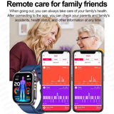NNEOBA Health Smartwatch Laser Therapy AMOLED