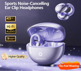NNEOBA Bluetooth 5.4 Ear Clip Sport Wireless Headphones