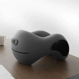 NNEOBA U-Shaped Memory Foam Neck Pillow Travel Support Dark Gray