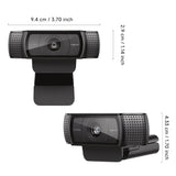 NNEOBA HD Pro 1080p Webcam Upgrade with Widescreen Black