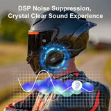 NNEOBA Bluetooth Motorcycle Intercom Headset