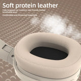 NNEOBA Wireless Bluetooth Over-Ear Headphone Beige