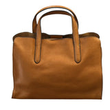 Women's Genuine Leather Crossbody Tote Bag