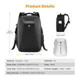 NNEOBA 22L Hard Shell Camera Backpack Black