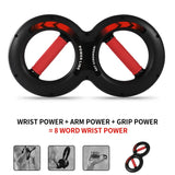 NNEOBA 20KG 8-Word Hand Grip Strength Trainer Black