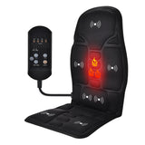 NNEOBA Heated Vibrating Chair Massager Pad for Neck & Back