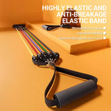 Portable Resistance Band Fitness Set with Chest Expander & Ankle Straps