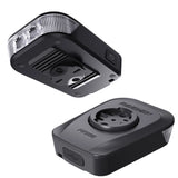 NNEOBA GPS-Compatible Rechargeable Bike Headlight Black