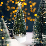 18cm Mini LED Christmas Tree with Warm White Lights