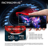 128GB MicroSD Memory Card with SD Adapter