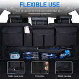 NNEOBA Back Seat Car Trunk Hanging Storage Bag 9 Pocket Organizer Black