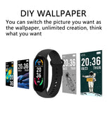 NNEOBA Smart Fitness Bracelet Watch Black