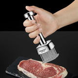 NNEOBA Meat Tenderizer Needle Hammer Silver