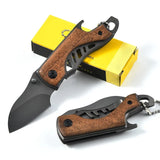 NNEOBA Mini Portable Folding Knife Brown