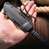 NNEOBA 2-Piece Fruit Utility Knife Set Black