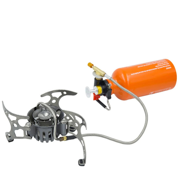 NNEOBA Multi-Oil Gas Portable Camping Stove Grey