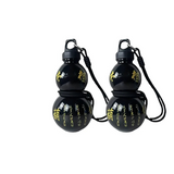 NNEOBA 2pcs 800ml Gourd Water Bottle Black