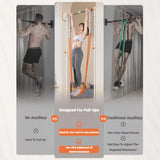 NNEOBA Adjustable Pull-Up Assistance Bands Set Yellow