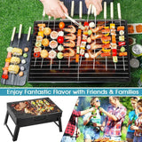 NNEOBA Portable Grill BBQ Charcoal